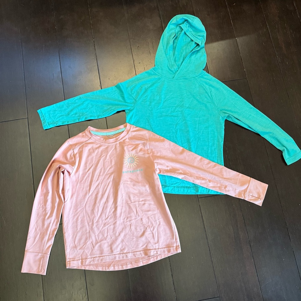 Patagonia Kids' Capilene® Silkweight Hoody and Long Sleeve Tee